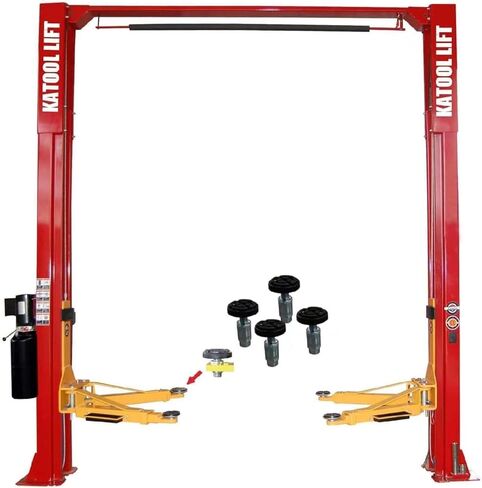 2 Post Lift 11000lbs Car Lift 220V Two Post Lift Auto Lifts 2 Post Auto Truck Clear Floor Hoist(KT-M110) in Kuwait