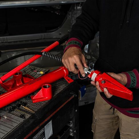 Stark 10 Ton Porta Power Hydraulic Jack Ram Automotive Car Autobody Frame Repair Tool Equipment with Case in Kuwait