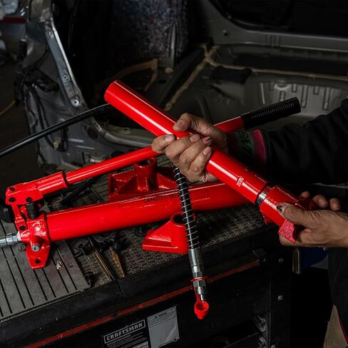 Stark 10 Ton Porta Power Hydraulic Jack Ram Automotive Car Autobody Frame Repair Tool Equipment with Case in Kuwait