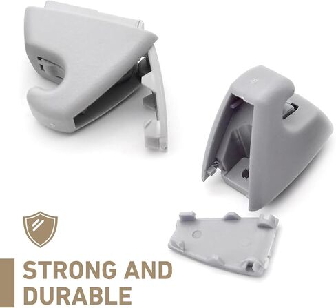 2PCS Visor Clip, Car Sun Visor Support Clip Retainer, Replacement OEM# 95994975 95994976, Sun Visor Hook Clip Compatible with Chevrolet, Cruze, Spark, Sonic, Car Accessories in Kuwait