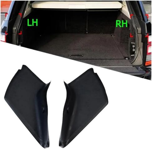 Left and Right Rear Tailgate Trim Panel Drainage Channel Cover Compatible with 2013 2022 L405 LR077620 LR077621 in Kuwait