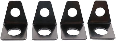 4PCS Seat Belt Mounting L Bracket Kit 4/5/6 Point Racing Seatbelt L-Shaped Angle Hook Holder in Kuwait