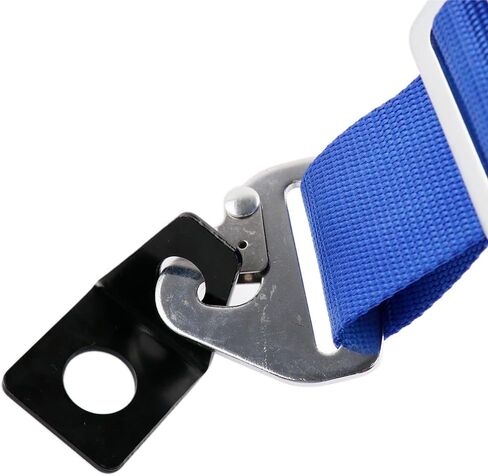 4PCS Seat Belt Mounting L Bracket Kit 4/5/6 Point Racing Seatbelt L-Shaped Angle Hook Holder in Kuwait