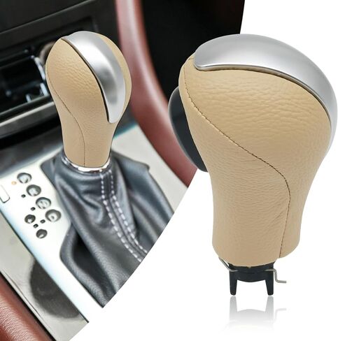 متوافق مع Infiniti EX35 FX35 FX50 G25 G35 G37 Q40 Q60 QX50 QX56 QX70 استبدال 34910-JK03A 34910-1LA6C مقبض ناقل الحركة الأوتوماتيكي مقبض رافعة استبدال اللون البيج in Kuwait
