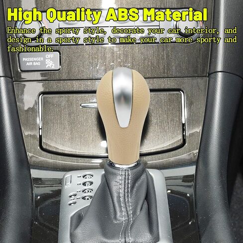 متوافق مع Infiniti EX35 FX35 FX50 G25 G35 G37 Q40 Q60 QX50 QX56 QX70 استبدال 34910-JK03A 34910-1LA6C مقبض ناقل الحركة الأوتوماتيكي مقبض رافعة استبدال اللون البيج in Kuwait