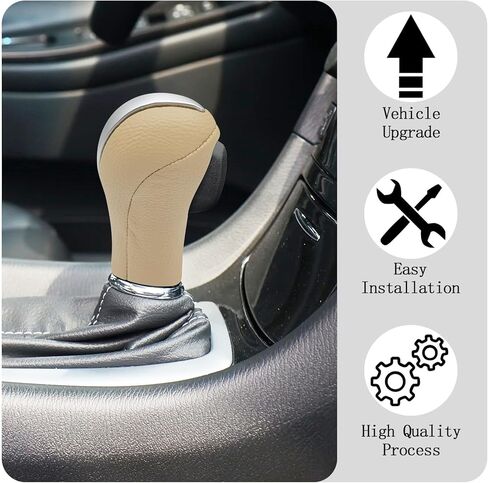 متوافق مع Infiniti EX35 FX35 FX50 G25 G35 G37 Q40 Q60 QX50 QX56 QX70 استبدال 34910-JK03A 34910-1LA6C مقبض ناقل الحركة الأوتوماتيكي مقبض رافعة استبدال اللون البيج in Kuwait