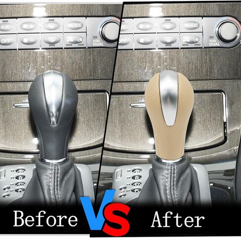 متوافق مع Infiniti EX35 FX35 FX50 G25 G35 G37 Q40 Q60 QX50 QX56 QX70 استبدال 34910-JK03A 34910-1LA6C مقبض ناقل الحركة الأوتوماتيكي مقبض رافعة استبدال اللون البيج in Kuwait