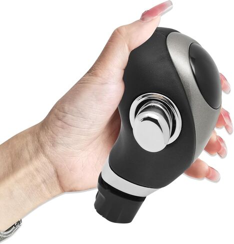 Compatible with Kia Forte 2009-2013 ABS Faux Leather Black Automatic Gear Shift Knob Lever Handle Replace in Kuwait