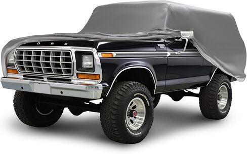 Weatherproof SUV Car Cover & Warranty Compatible with Ford 1983-1990 Bronco II - Outdoor Cover Theft Cable Lock SUV Accessories Better Than Waterproof in Kuwait