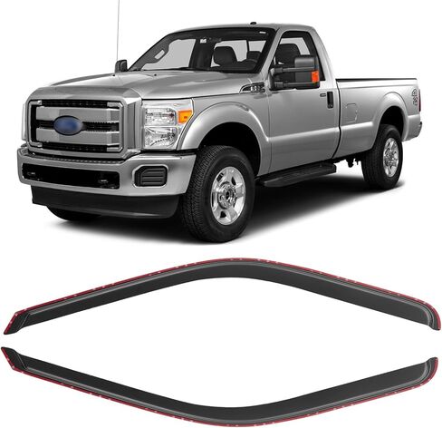 Window Visors Rain Guards for 2010-2026 Dodge Ram 2500 & 3500 Crew Cab, Window Vent Wind Deflectors Visors Shades in Kuwait