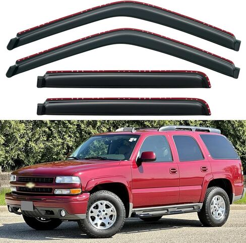 Window Visors Rain Guards for 2010-2026 Dodge Ram 2500 & 3500 Crew Cab, Window Vent Wind Deflectors Visors Shades in Saudi Arabia