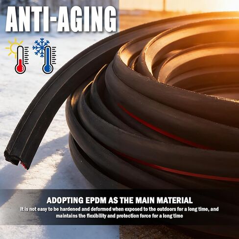 33Ft Car Fender Flare Rubber Seal,T-Style Car Fender Flare Rubber Edge Trim for Filling Gaps & Reducing Vibration,Self-Adhesive Rubbers Strip for Automotive Fenders Flares in Kuwait