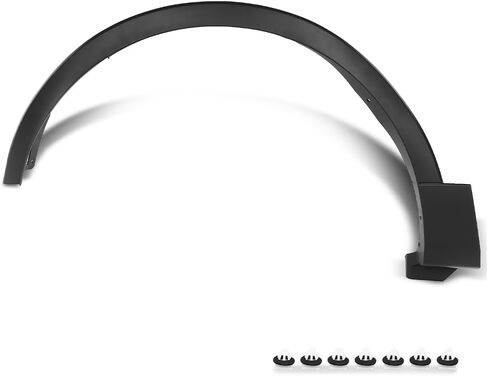 G-PLUS 4PCS Fender Flares Compatible with Ford F150 2004-2008 with 66.0" / 67.0" / 78.0" / 96.0" Bed Length (Not Fit Heritage Models) Wheel Opening Molding Arch Trim, Textured Riveted Style in Kuwait