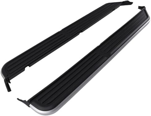 Running Board Side Steps Compatible with Discovery LR3 LR4 2005 to 2016 Black Pair in Kuwait