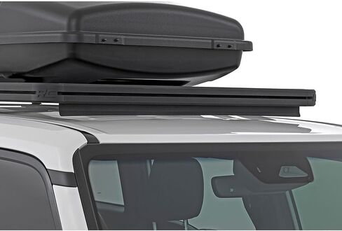 Rough Country Roof Rack Wind Deflector – Steel Airflow Deflector for Reduced Wind Noise, Powder Coated, Fits Rough Country Roof Rack Systems in Kuwait