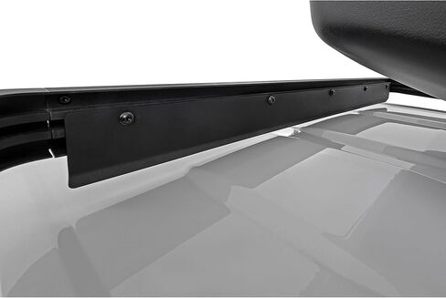 Rough Country Roof Rack Wind Deflector – Steel Airflow Deflector for Reduced Wind Noise, Powder Coated, Fits Rough Country Roof Rack Systems in Kuwait