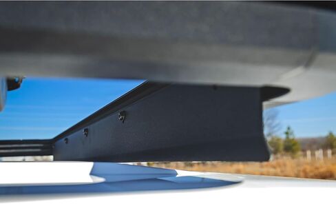 Rough Country Roof Rack Wind Deflector – Steel Airflow Deflector for Reduced Wind Noise, Powder Coated, Fits Rough Country Roof Rack Systems in Kuwait