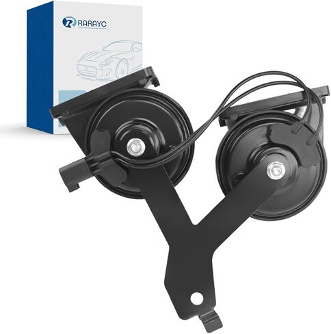 Horn Assembly with Bracket Compatible with 2009-2014 Ford F150, Direct OEM Replacement 9L3Z-13832-A, 115dB Loud Dual Note F150 Horn, IP67 Waterproof 12V in Kuwait