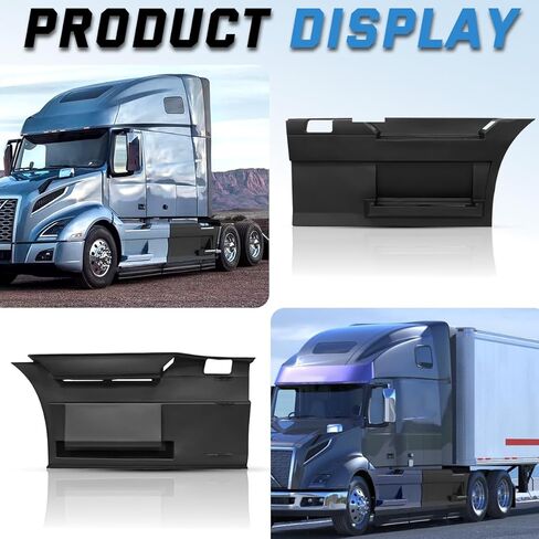 لوحة انسيابية للخطوات الخلفية متوافقة مع 2018 - جانب السائق الأيسر VOLVO VNR الحالي نصف الشاحنة؛ 78685754؛ 78685571 (يسار) (VNR FRONT FAIRING 2018+، يسار) in Kuwait