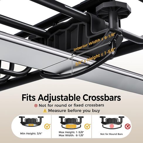 CAMMOO 54"x34" Roof Rack Basket, Removable Fairing & Support Bars for Kayaks/Long Gear, 15 Cu.Ft Waterproof Soft Bag+Lock+Net+Strap–200Lbs Capacity Rooftop Cargo Carrier for SUV Truck Camping in Kuwait