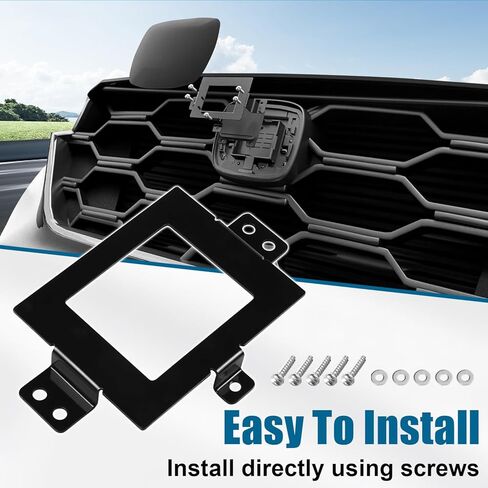 Front Radar Sensor Protector Cover Compatible with for Honda Pilot 2023 2024 2025 2026, Radar Sensor Guard Anti Theft Protection Bracket Accessories in Kuwait