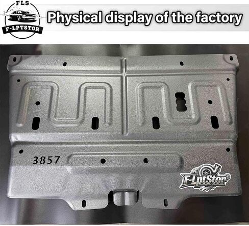New Update 3D Manganese Steel Splash Panel Shield ML3Z-7222-D,JL3Z-7222-C Compatible with 2015-2024 F150 Ford. in Kuwait