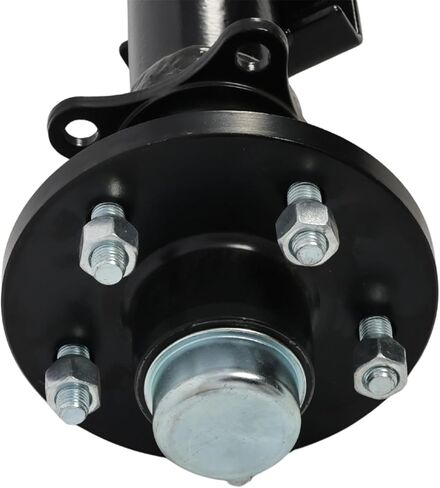 Nakkaa 5 x 4.5 Bolt Pattern Trailer Axle 3500 lb Idler 5 Lug 95 "Hubface 80" Spring Center 3.5k TK مقطورة المحور in Kuwait