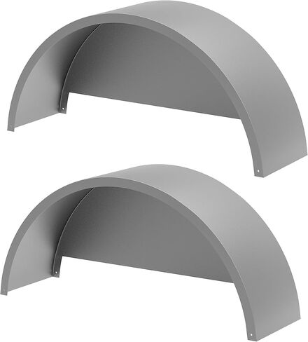 2 Pack Single Axle Trailer Fenders with Fenders Backs in Kuwait
