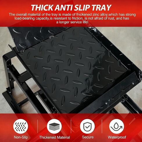 2 PCS Hydraulic Car Ramp, 11065LBS 5T Heavy Duty Car Ramps with Hydraulic Jack, Steel Car Ramps for Oil Changes High Lift 9"-14.3" for Home Garage, Vehicle Truck Repair, Black in Kuwait