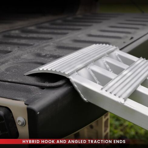 GEN-Y HITCH Arched Aluminum Ramps, 1 Ft x 7 Ft 10 in, 750 lbs Capacity Per Ramp, Lightweight in Kuwait