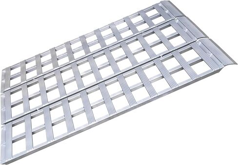 GEN-Y HITCH Trifold Aluminum Loading Ramp, 69x45 Inch, 1500 lbs Capacity, 56 lbs in Kuwait