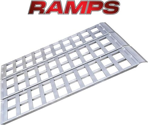 GEN-Y HITCH Trifold Aluminum Loading Ramp, 69x45 Inch, 1500 lbs Capacity, 56 lbs in Kuwait