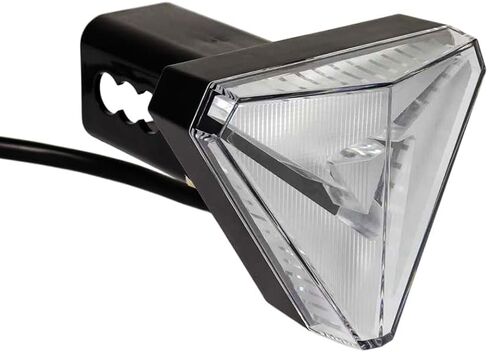 1x Towing Trailer Hitch Cover Tow Hitch Red LED Tail Brake Stop Light White Reverse Lamp with 4 Pin Connector for 2" Receiver SUV Pickup Truck in Kuwait