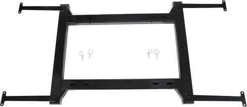 ALMULOO Hitch Rail Adapter Compatible with 2013-2021 Dodge Ram 2500 3500 Factory HD Towing Option Trailer Steel Fifth Wheel Rail Kit Mounting Adapter 25,000 lbs Replacement for 30154 Heavy Duty Steel in Kuwait