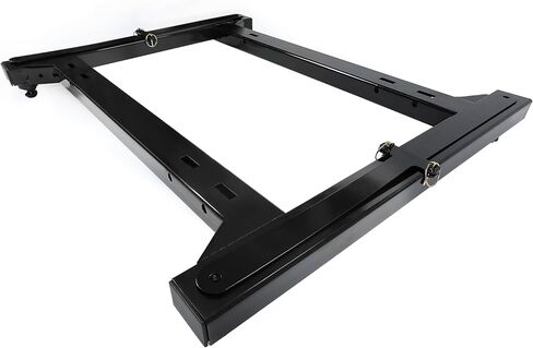 ALMULOO Hitch Rail Adapter Compatible with 2013-2021 Dodge Ram 2500 3500 Factory HD Towing Option Trailer Steel Fifth Wheel Rail Kit Mounting Adapter 25,000 lbs Replacement for 30154 Heavy Duty Steel in Kuwait