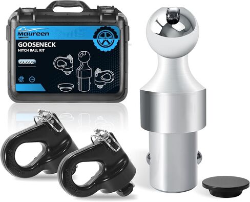 60692 38K Gooseneck Hitch Kit Puck System, 2-5/16 Gooseneck Ball Compatible with 2016-2025 Silverado 2500/3500 HD, 2013-2025 Fo-rd F250/F350/F450,GMC Sierra 2500/3500 HD Nissan Titan XD in Kuwait