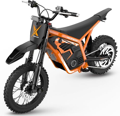 دراجة ترابية كهربائية ESKUTE NOVA X، محرك 35-46 ميل في الساعة 4000 واط مع بطارية معتمدة 48 فولت 22.8 أمبير، فرامل هيدروليكية كاملة التعليق، الطرق الوعرة الجبلية للمراهقين والبالغين باللون الأسود in Kuwait