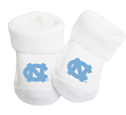 North Carolina Tar Heels UNC Baby Toe Bootie Socks 0-9 Months in Saudi Arabia