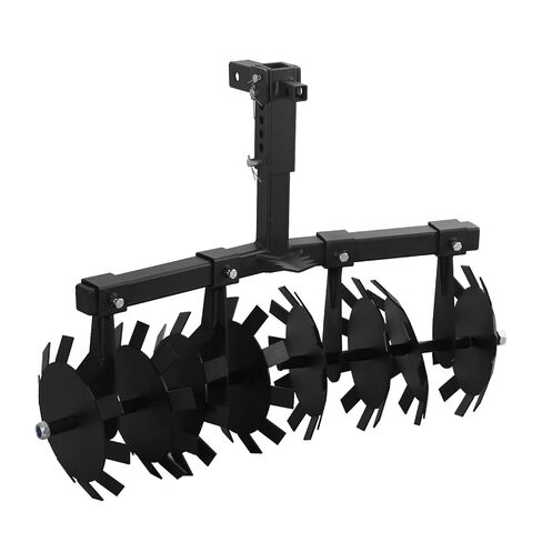 ATV Disc Harrow Universal 32" Cut Width Disc Plow Harrow ATV Tiller with 2" Receiver Mount for ATV UTV (Disc Harrow) in Kuwait