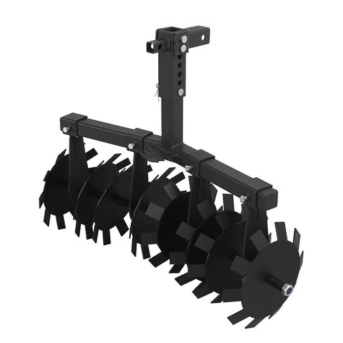ATV Disc Harrow Universal 32" Cut Width Disc Plow Harrow ATV Tiller with 2" Receiver Mount for ATV UTV (Disc Harrow) in Kuwait