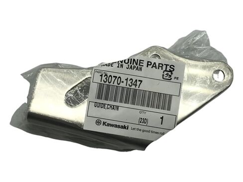 حزمة واحدة Cyclemax متوافقة مع Kawasaki 2000-24 CHAIN ​​GUIDE LOWER KX65 KX 65 13070-1347 تحتوي على دليل سلاسل سفلي 2000-24 وقمع in Kuwait