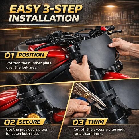 غطاء سلك لوحة الأرقام الأمامية للدراجة الترابية الكهربائية، واقي كابل لـ Sur Ron Light Bee X S، Talaria Sting MX3 MX4 MX5، E-Ride Pro، Super73، Ridstar Q20، أسود in Kuwait