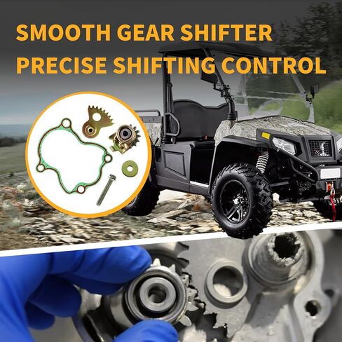 Gearshift Fan Gear Set for Axis 500 700, Hisun 500 700 UTV, Massimo MSU500 MSU700, Coleman UT500 UT700, Bighorn 500 700, Challenger 500 700 Fan Gear Replaces 23320-004-0000 in Kuwait