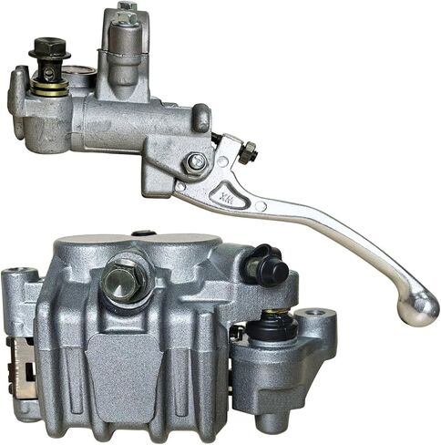 مجموعة أسطوانة الفرامل الأمامية والفرجار متوافقة مع Honda CR125 CR250 CR500 CRF125 CRF150 CRF230 CRF250 CRF450 XR250 XR400 XR650 استبدال مباشر OEM # 45150-KZ4-J21 45510-KCE-671 in Kuwait