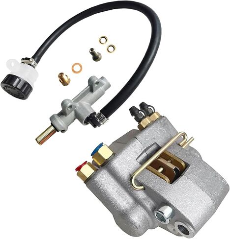 Rear Brake Caliper & Master Cylinder & Brake Hose Line Compatible with Polaris Sportsman 500 335 Worker 335 500 Diesel 455 1999-2000 OEM # 1910301 1930818 1910441 1910305 1910366 in Kuwait