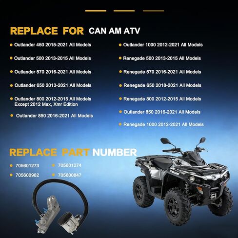 أسطوانة الفرامل الرئيسية GSPSCN لـ 2012-2021 Can Am Outlander 450/500/570/650/800/850، Renegade 500/570/650/800/850/1000، OE # 705601273,705601274,705600847,705600982 in Kuwait