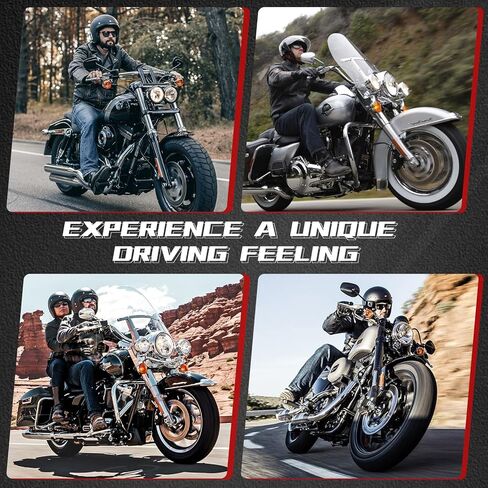 2 * دوارات فرامل أمامية مقاس 11.5 بوصة متوافقة مع Harley Rotor Electra Glide، Road King، Road Glide، Street Glide، مجموعة دوارات الفرامل الأمامية بلمسة نهائية مصقولة من الفولاذ المقاوم للصدأ in Kuwait