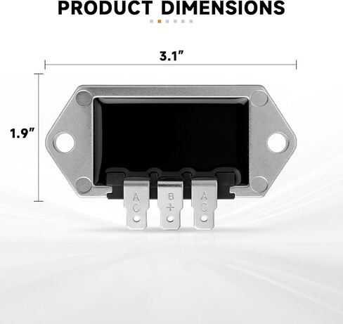 مقوم منظم الجهد الكهربائي متوافق مع محركات Kohler 8-25 HP، يستبدل 41-403-09، 41-403-10-S، 25-403-03-S in Kuwait
