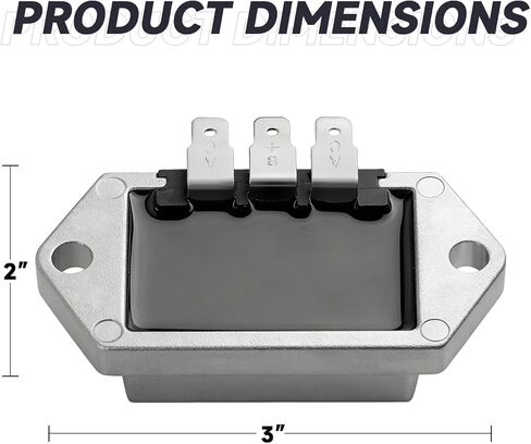 مقوم منظم الجهد الكهربائي متوافق مع محركات Kohler 8–25 HP، استبدال OEM 41-403-09/41-403-10-S / 25-403-03-S in Kuwait