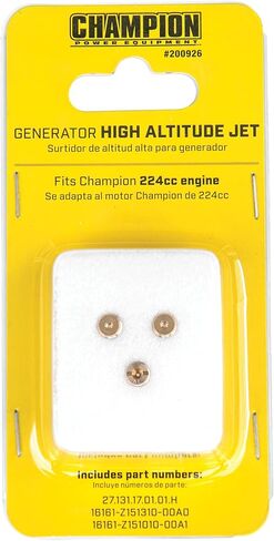 Champion Power Equipment High Altitude Jet Kit for Champion 224cc Engines in Kuwait